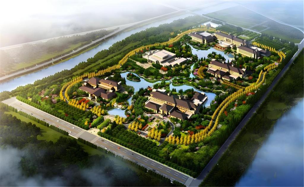 Linyi Blue Horizon International Hotel Yi He Екстериор снимка