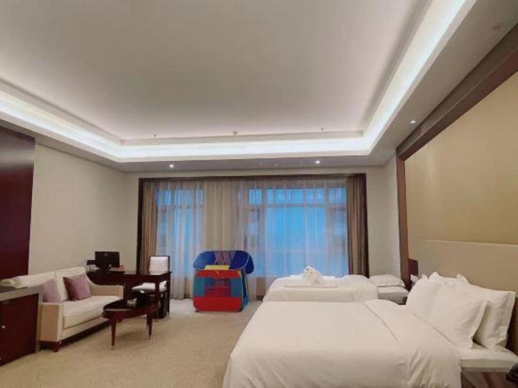 Linyi Blue Horizon International Hotel Yi He Екстериор снимка