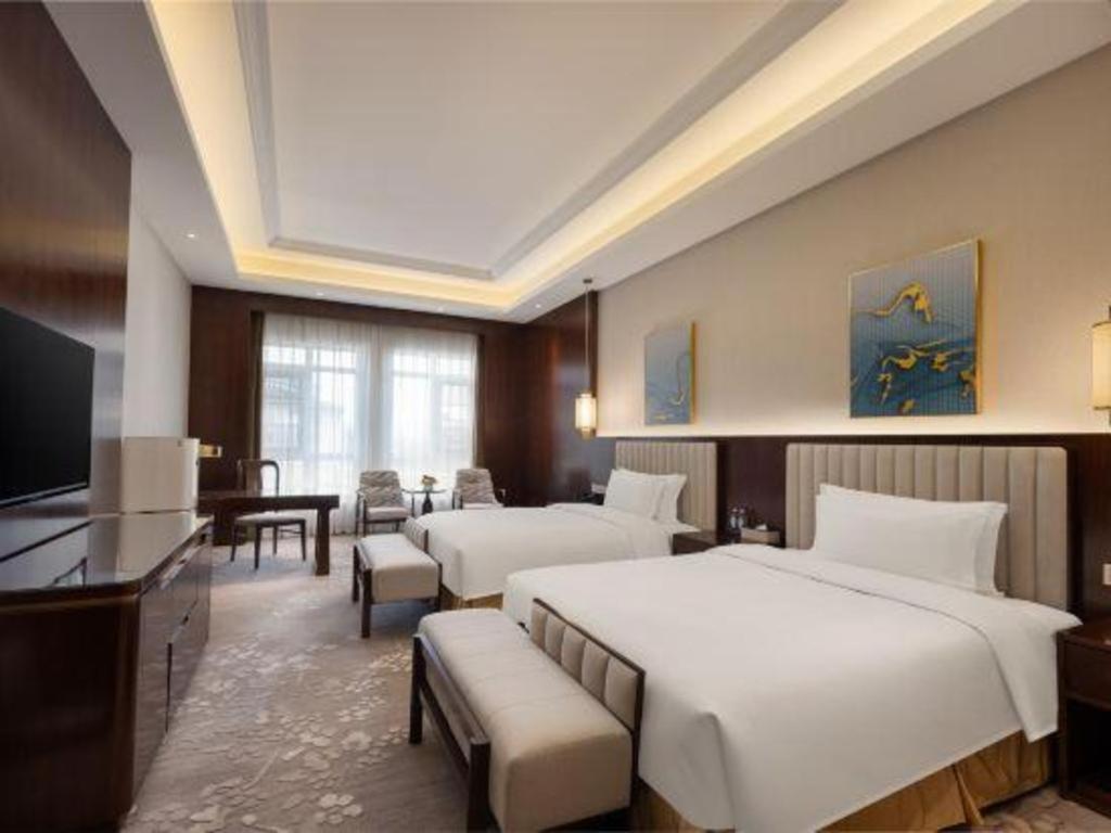 Linyi Blue Horizon International Hotel Yi He Екстериор снимка